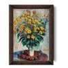 Image de Coffret : Cadre, Colle et Puzzle 1000 pièces : Fleurs de topinambour de Claude Monet Art Puzzle
