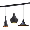 Image de Bamyum, Suspension, Magna Pendelleuchte Schwarz 3 Flammige (E27)