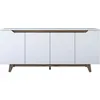 Image de Hanah Home - Buffet en aggloméré 4 portes Venis