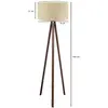 Image de Opviq, Lampadaire, Edith (E27)