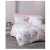 Image de Parure de couette coton renforcé Aucune 240x220 cm rose floral 2 taies 60x60