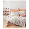 Image de Parure de lit - 129CTN64236 - 1 housse de couette 220 x 240 cm + 2 taies d'oreiller 60 x 60 cm - 100% coton ranforcé - Caramel