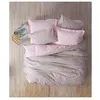 Image de Parure de lit - 129CTN64242 - 1 housse de couette 220 x 240 cm + 2 taies d'oreiller 60 x 60 cm - 100% coton ranforcé - Rose