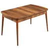 Image de Table a manger extensible sans tiroir en.casa 4 personnes en mdf 132 x 78.5 cm