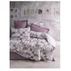 Image de Parure de lit - 129CTN64410 - 1 housse de couette 220 x 240 cm + 2 taies d'oreiller 60 x 60 cm - 100% coton ranforcé - Rose