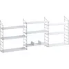 Image de Kalune Design, Étagère, Bryan (85 x 20 x 216 cm)