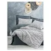 Image de Parure de lit - 129CTN64281 - 1 housse de couette 220 x 240 cm + 2 taies d'oreiller 60 x 60 cm - 100% coton ranforcé - Anthraci