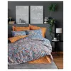 Image de Parure de lit - 129CTN64604 - 1 housse de couette 220 x 240 cm + 2 taies d'oreiller 60 x 60 cm - 100% coton ranforcé - Moutarde