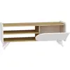 Image de Kalune Design, Meuble TV, Mindy (120 x 40 x 45 cm)