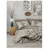 Image de Parure de lit - 129CTN64491 - 1 housse de couette 220 x 240 cm + 2 taies d'oreiller 60 x 60 cm - 100% coton ranforcé - Kaki