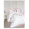 Image de Parure de lit - 129CTN64495 - 1 housse de couette 220 x 240 cm + 2 taies d'oreiller 60 x 60 cm - 100% coton ranforcé - Beige