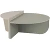 Image de CaliCosy, Table basse, Lot de 2 tables basses L90 cm - ORION (90 x 85 x 35 cm)