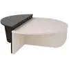 Image de CaliCosy, Table basse, Lot de 2 tables basses L90 cm - ORION (90 x 85 x 35 cm)