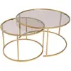 Image de Skye Decor, Table basse, Aurum Coffee Table Set (80 x 80 x 43 cm)