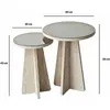 Image de Skye Decor, Table basse, Luna Angular Side Table Set (2 Pieces) (40 x 40 x 50 cm)