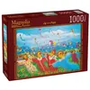 Image de Magnolia Puzzle Der Karneval der Vogelscheuchen 1000 dlks (1000 pièces)