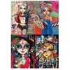 Image de Magnolia Puzzle 260 pieces 4 Puzzles - Romi Lerda - Alice - Harley - Catrina - (260 pièces)