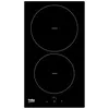 Image de Beko HDMI32400DT - Table de cuisson à induction - 2 plaques de cuisson - Niche - largeur : 26.8 cm - profondeur : 49 cm - noir