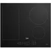 Image de Beko HII64200FMT Table de cuisson Intégrée Table de cuisson à induction à zones 4 zone(s), Plaque de cuisson, Noir