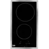 Image de Beko HDMC32400TX, Plaque de cuisson, Noir, Argent