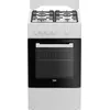 Image de Cuisinière gaz BEKO FSG522DWC