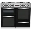 Image de Beko bPRO 500 PF335325DX - Cuisinière (triple four) - pose libre - largeur : 100 cm - profondeur : 60 cm - hauteur : 90 cm - avec système auto-nettoyant - acier inoxydable