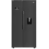 Image de Réfrigérateur américain 91cm 576l nofrost noir Beko GN163241DXBRN