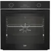 Image de Four intégrable multifonction 72l 60cm pyrolyse noir Beko BBIE18302XFPS-1