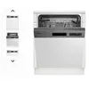 Image de Lave-vaisselle 60cm 14couverts 44db tout intégrable Beko BDSN26430X