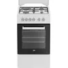Image de Cuisinière mixte Beko FSS53011DW Blanc