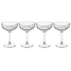 Image de Secret de Gourmet - Lot de 4 Coupes de Champagne "Timeless" 25cl Transparent