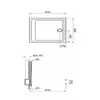 Image de Receveur de douche ARKITEKT carré 90x90cm antidérapant - VITRA - 5806L003M0578