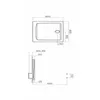Image de Receveur de douche ARKITEKT carré 80x80cm antidérapant - VITRA - 5805L003M0578
