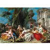 Image de Puzzle 1500 pièces : Les attrapeurs d'oiseaux, François Boucher Anatolian