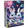Image de Yazz Puzzle 1000 pièces Bunnies in Love (1000 pièces)