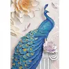 Image de Puzzle 1000 pièces : Paon Bleu Magnolia