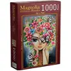 Image de Magnolia Puzzle 1000 pièces Lady with Flowers - Romi Lerda Édition spéciale (1000 pièces)