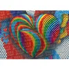 Image de Puzzle 1000 pièces : Coeur Arc en ciel Yazz puzzle