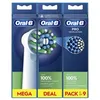 Image de Oral-B CrossAction 9 pièce(s) Blanc