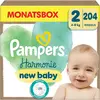 Image de Pampers Harmonie (Pack mensuel, 204 pcs)