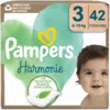 Image de Pampers Harmonie Couches Taille 3 (6-10 kg) x 42