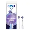 Image de Oral-b Remplacement De La Brosse à Dents électrique Io Radiant White Twin Pack