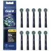 Image de Oral-B, Tête de brosse à dents, Pro Cross Action Zwart (10 stuks) (80816431) (10x)