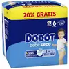Image de Dodot Paales Bébé Seco (Taille 6, 66 pcs)