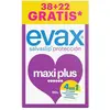 Image de Protège-slips EVAX SALVA-SLIP maxiplus 60 unités