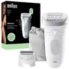 Image de Epilateur électrique Braun Silk-épil 7 SE7-041 Wet & Dry 40 Pinzette MicroGrip Sans Fil Bianco/Argento