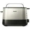 Image de Grille-pain 2 fentes ultra-larges Philips Viva Collection HD2637/90 240 V Noir