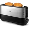 Image de Philips Langschlitztoaster, Grille-pain, Noir