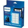 Image de Filtre hepa aspirateur - PHILIPS - FC8010/02 - Kit d'entretien anti-poussiere pour aspirateur PowerPro