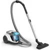 Image de Aspirateur sans sac - PHILIPS - XB2122/09 - Série 2000 - 850W - 77db - Blanc/bleu